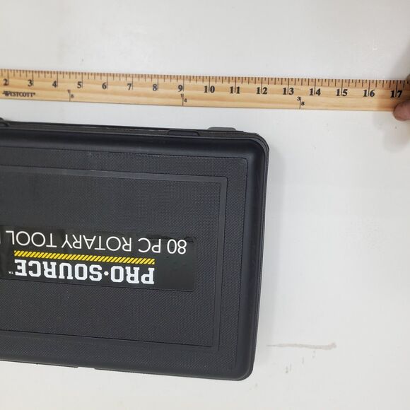 Pro Source 80 PC Rotary Too Kit Grinding Sanding Polishing Jewelry Repair - Picture 16 of 16